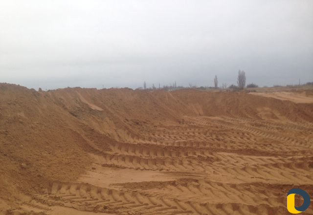 Камень песок