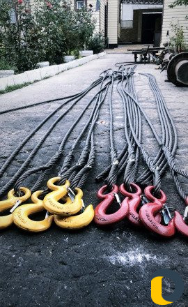 Канатные (тросовые) стропы