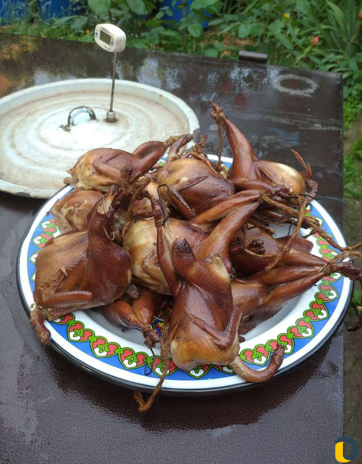 Капченые перепелки