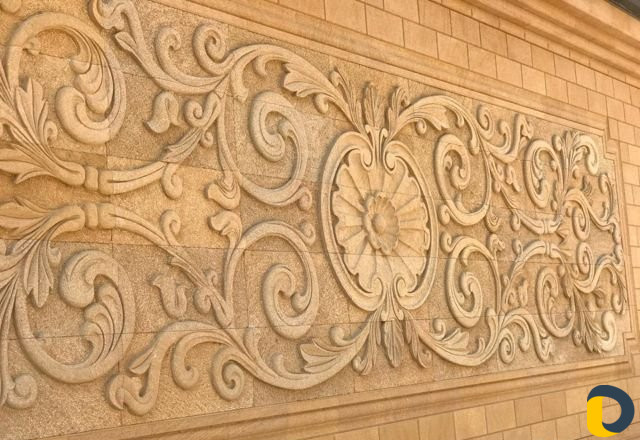 Капитель кронштейн панно арабская надпись