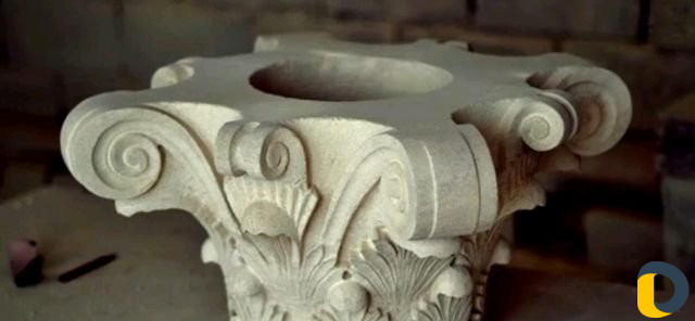 Капитель кронштейн панно арабская надпись