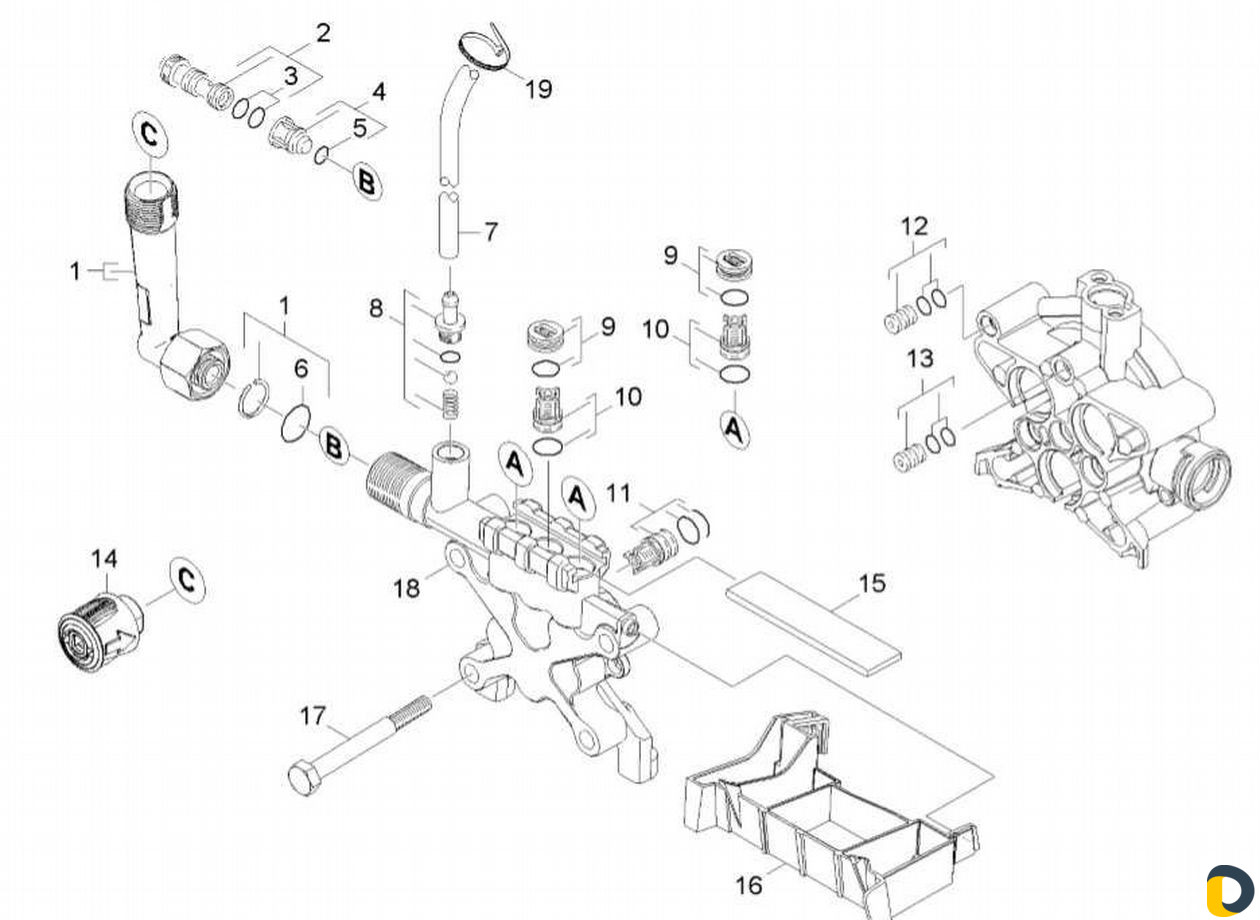 Karcher ремонт HD. HDS. K