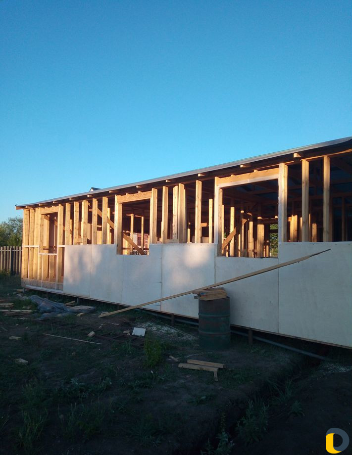 Каркасный дом по Американской технологии