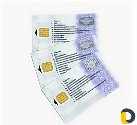 Карта водителя для тахографа скзи/естр