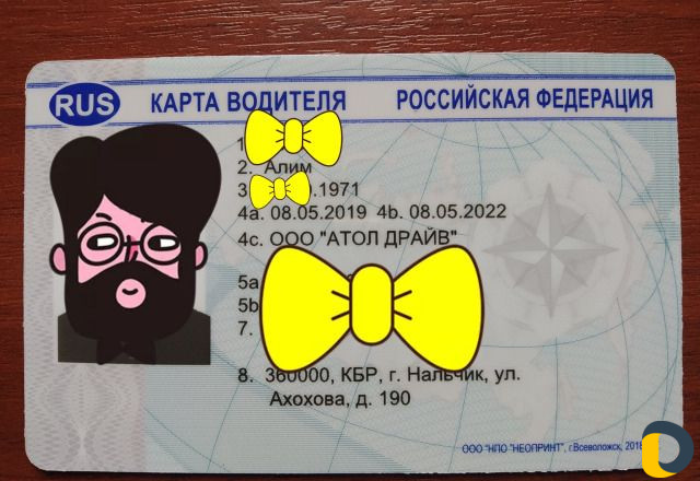 Карта водителя (тахографа)