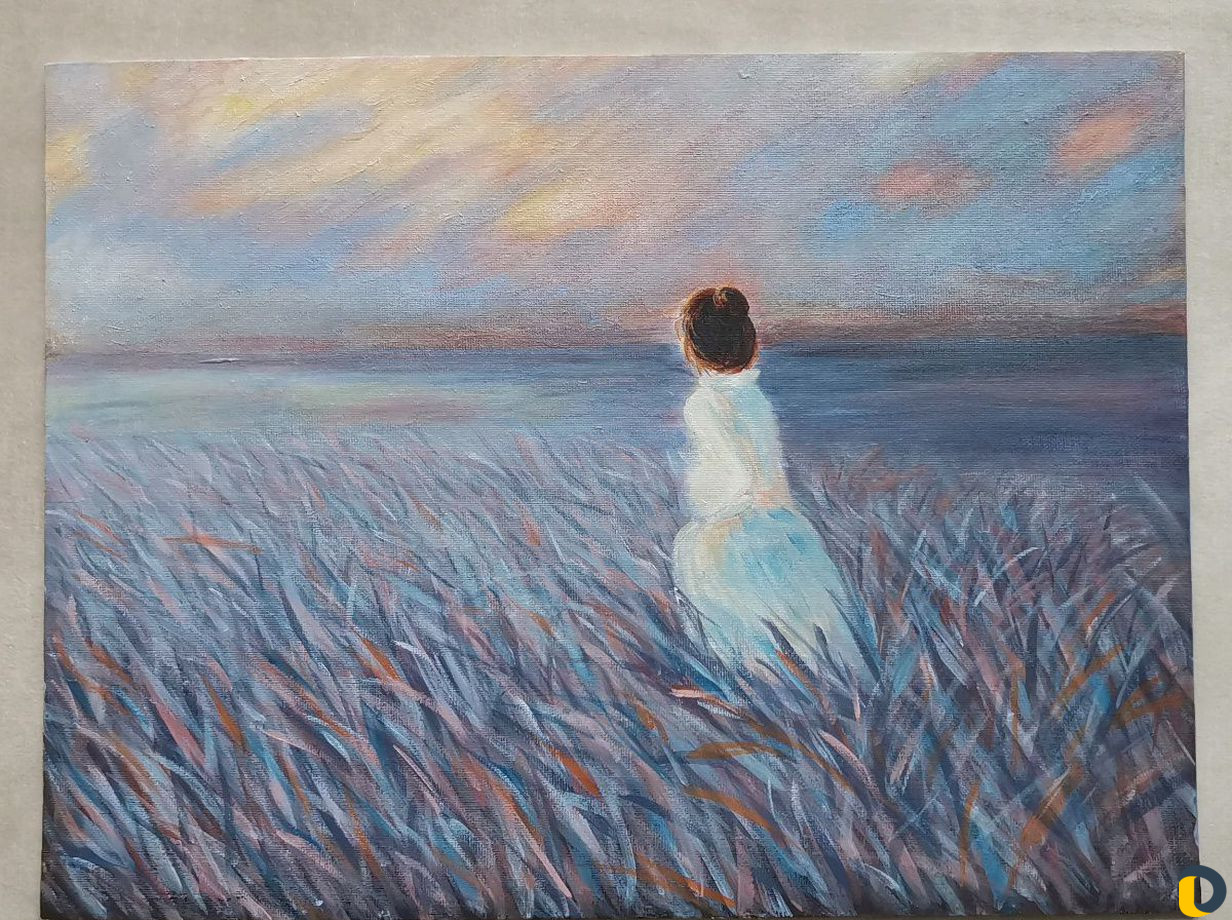 Картина акрилом на заказ