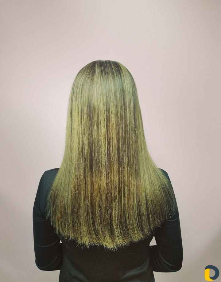 Кератиновое выпрямление, Наращивание волос