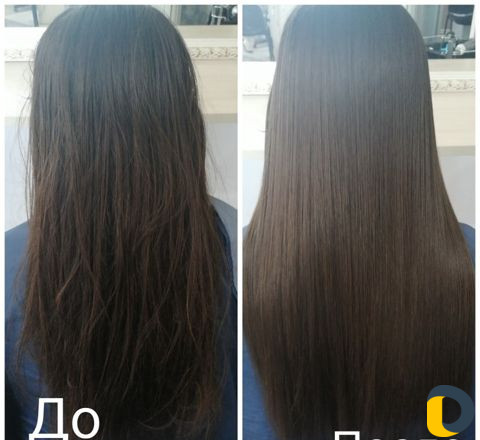 Кератиновое выпрямление
