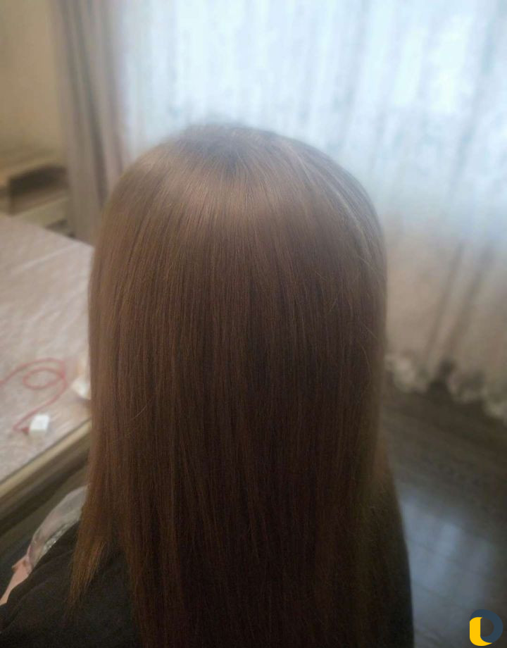 Кератиновое выпрямление