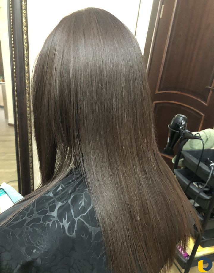 Кератиновое выпрямление волос / ботокс