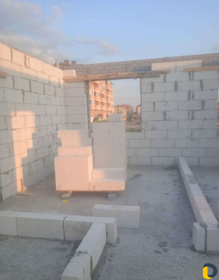 Кладка газоблока