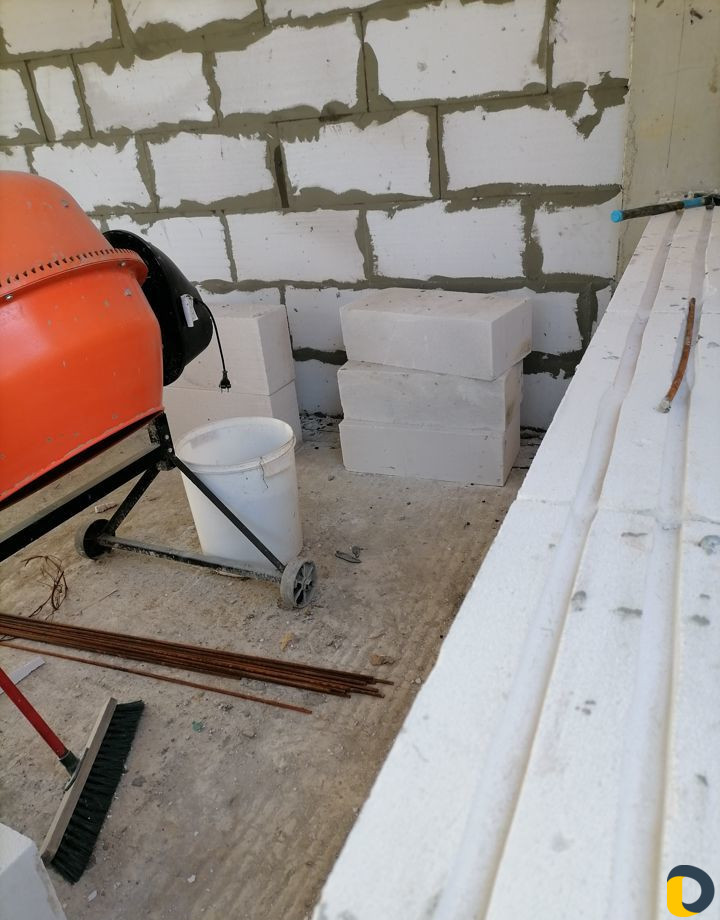 Кладка газоблока