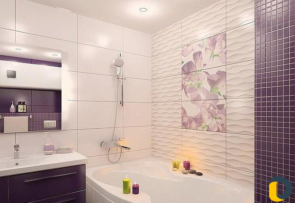 Кладка кафеля и установка сантехники