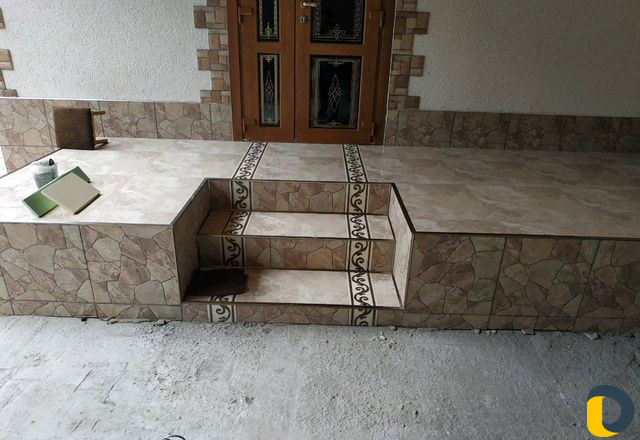 Кладка кафеля