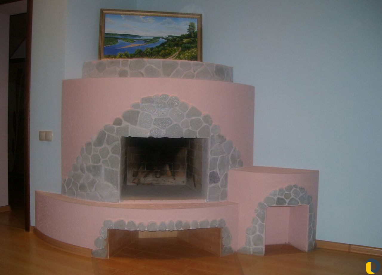 Кладка каминов, печей, барбекю