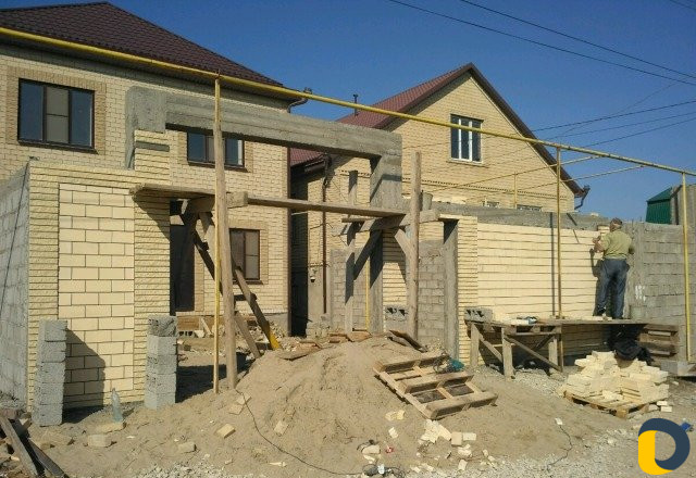 Кладка забор крыша заливки облицовка штукатурка шп