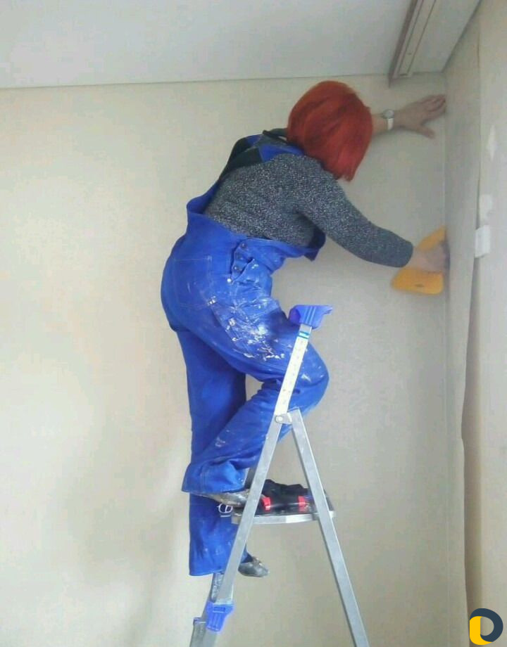 Клеим красим строим