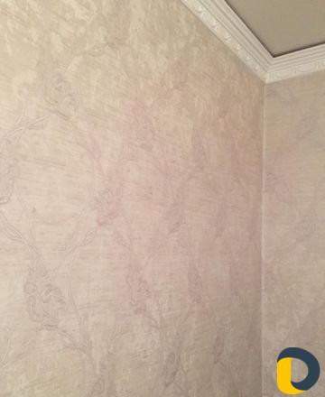 Клейка обоев