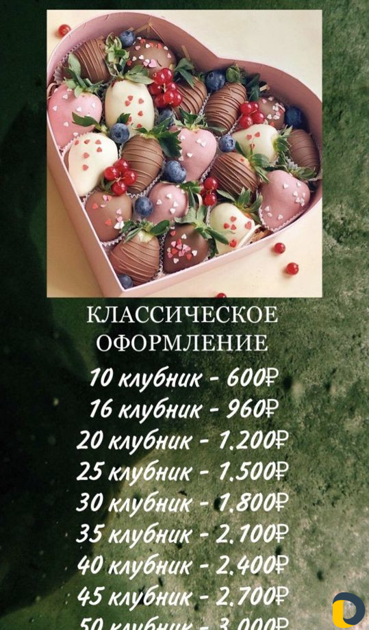 Клубника в шоколаде