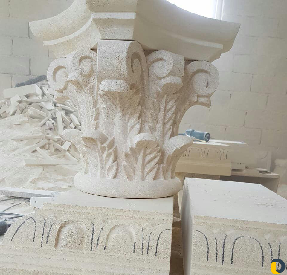Колонны,болясины,капители из камня