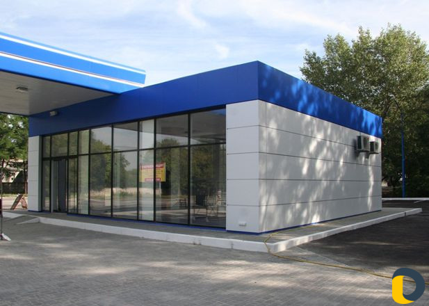 Композит, клинкер, термопанели керамогранит, фасад