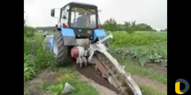 Копка рытьё траншей