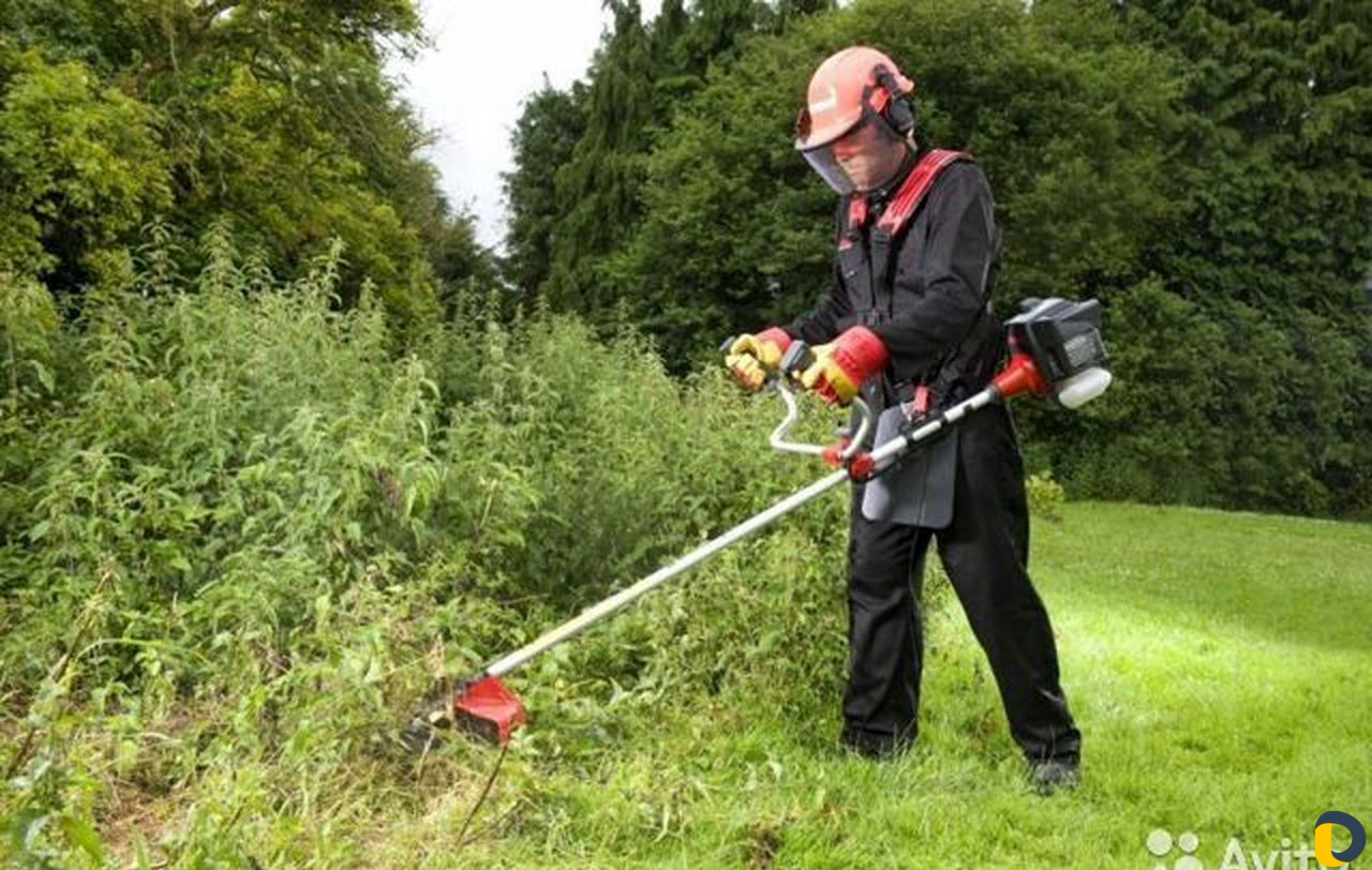 Копка септиков, траншей, фундаментов, покос травы