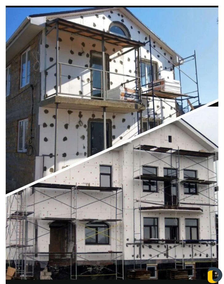 Короед. Мокрый фасад