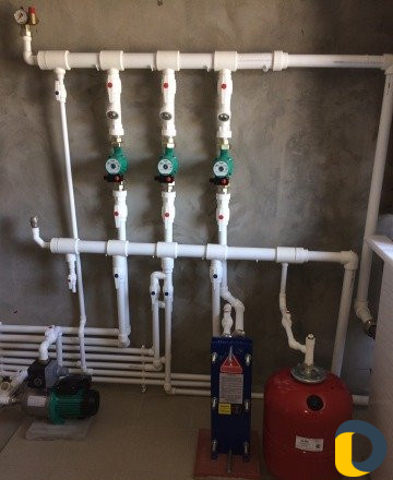 Котлы. Радиаторы. Насосы. Теплый пол. Установка От