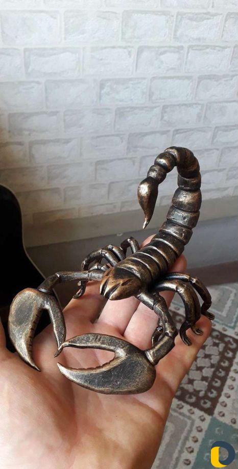 Кованая скульптура, изделия из металла, ручная раб