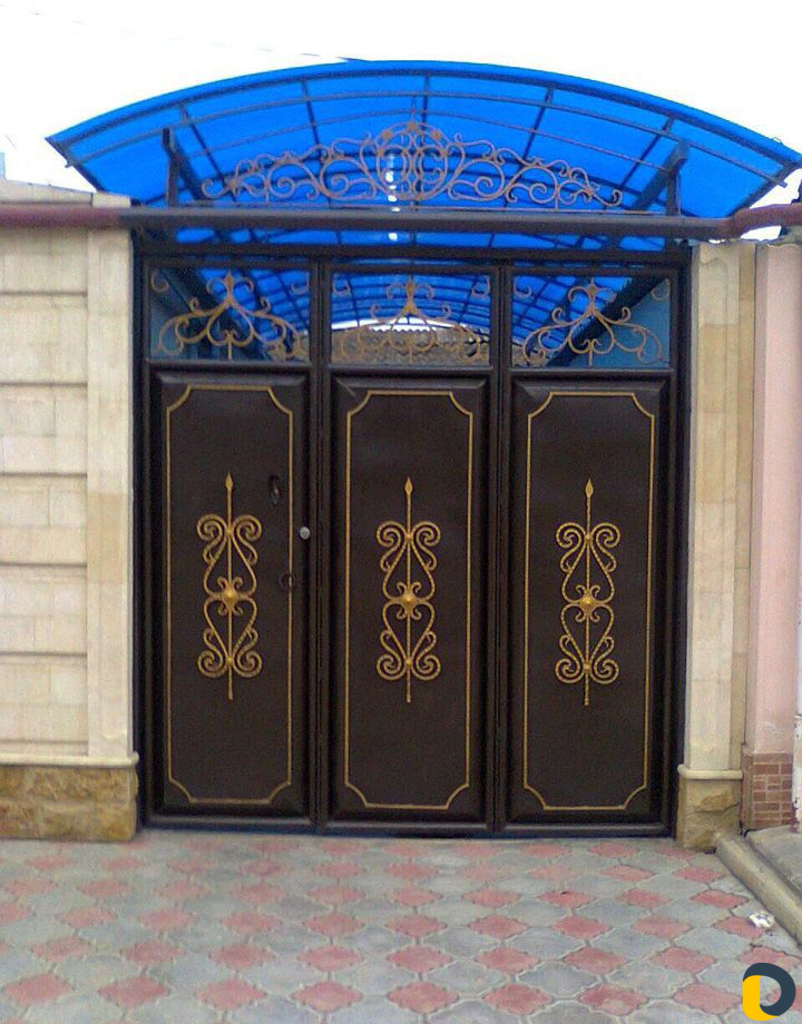 Кованные изделия, ворота, двери и прочее