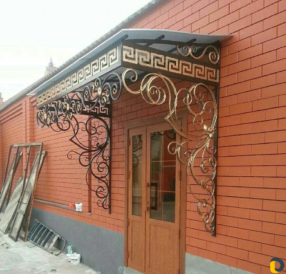 Кованные изделия. ворота перила козырьки