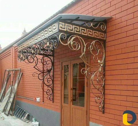 Кованные изделия. ворота перила козырьки