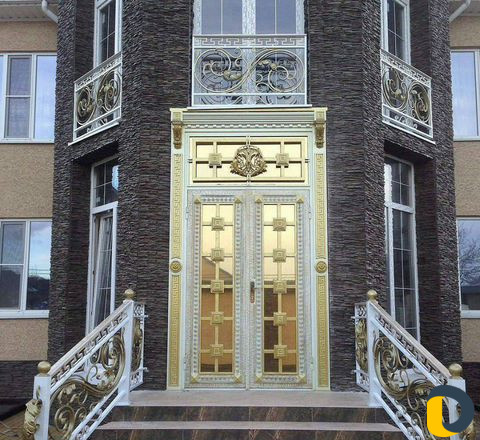 Кованные изделия. ворота перила козырьки