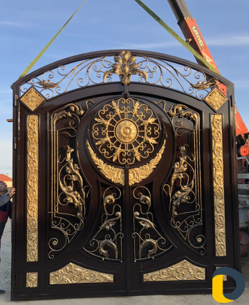 Кованные Ворота, двери, Решетки, Перила, навесы