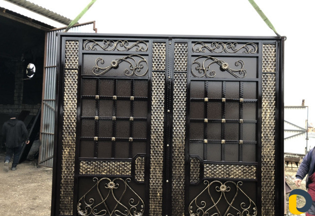 Кованные Ворота, двери, Решетки, Перила, навесы