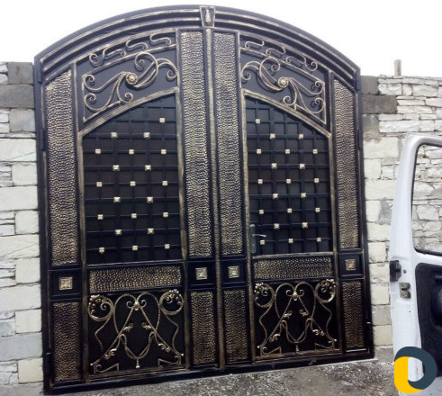 Кованные Ворота, двери, Решетки, Перила, навесы