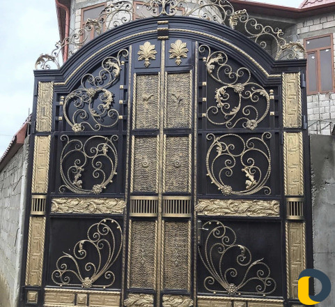 Кованные Ворота, двери, Решетки, Перила, навесы