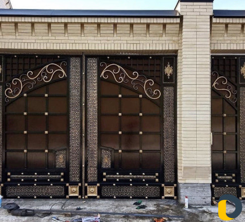 Кованные Ворота, двери, Решетки, Перила, навесы