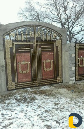 Кованные ворота, двери, решетки