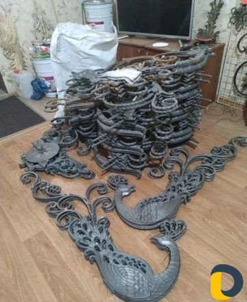 Кованые элементы и литье из металла