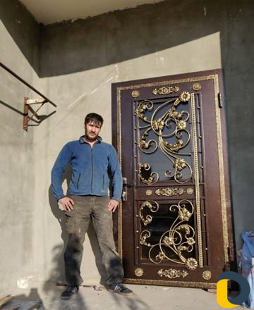 Кованые И бронь двери (ворота от 6000за кв)