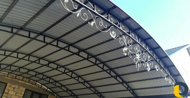 Кованые перила,навесы,ограждения,двери,козырьки