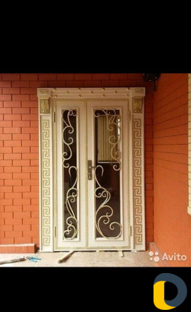 Кованые варота, навесы