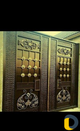 Кованые ворота двери перила