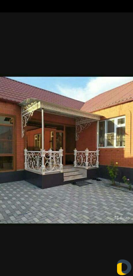 Кованые ворота навесы
