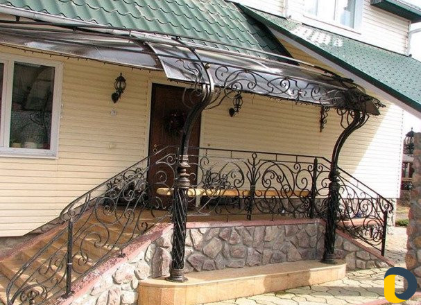 Кованые ворота, перила, навесы, худож. ковка