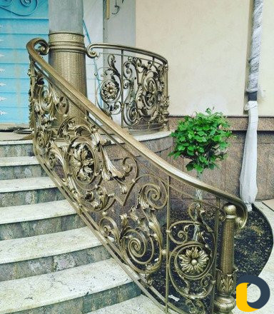 Кованые ворота, перила, навесы, худож. ковка
