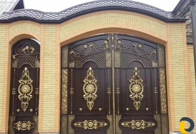Ковка: ворота, двери, перила, козырьки, решетки