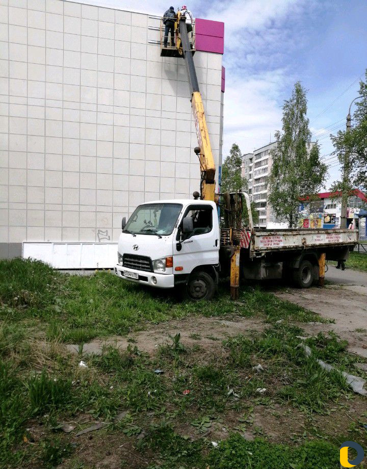 Кран-манипулятор, вышка